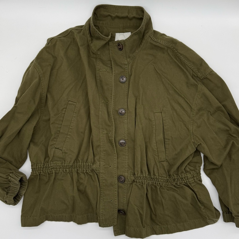 Madewell Utility Jacket in Army Green